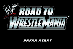 WWF - Road to WrestleMania Title Screen